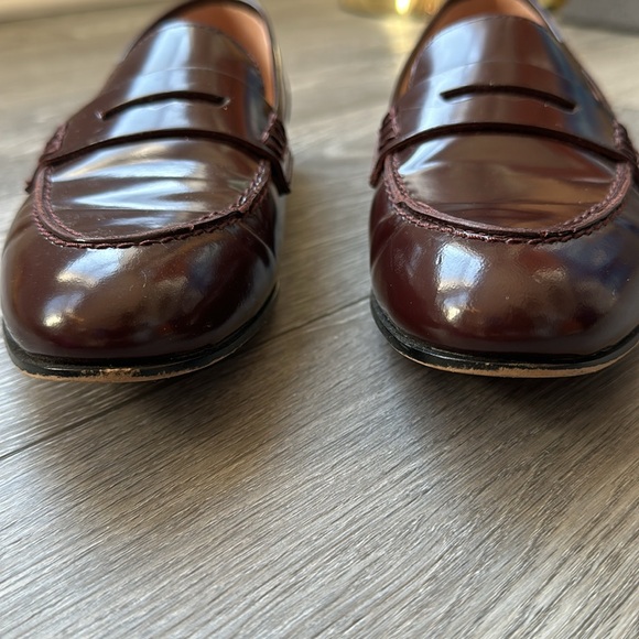 J.Crew Academy penny loafers in Oxblood - Picture 8 of 10